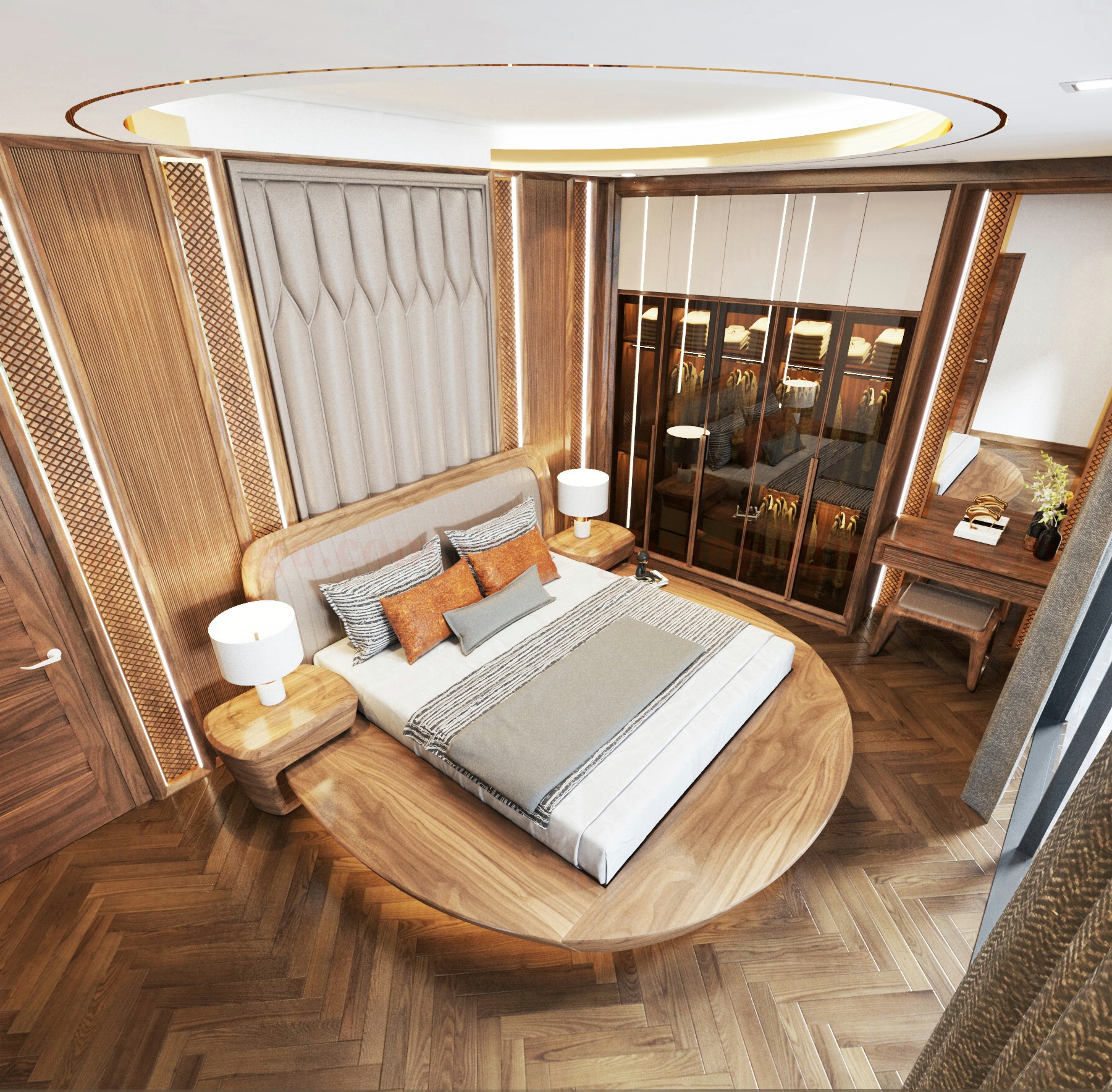 Vân gỗ đẹp của gỗ Óc Chó